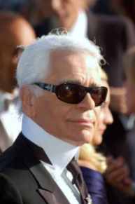 Karl Lagerfeld, the artistic director of Chanel since 1983