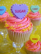 pink valentines day cupcakes4 lovers day cupcakes-f14283